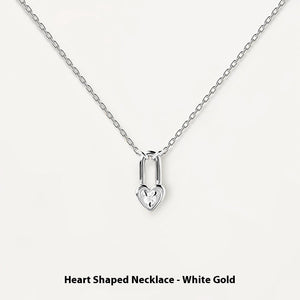 Special-interest Design Love S925 Sterling Silver Key Necklace