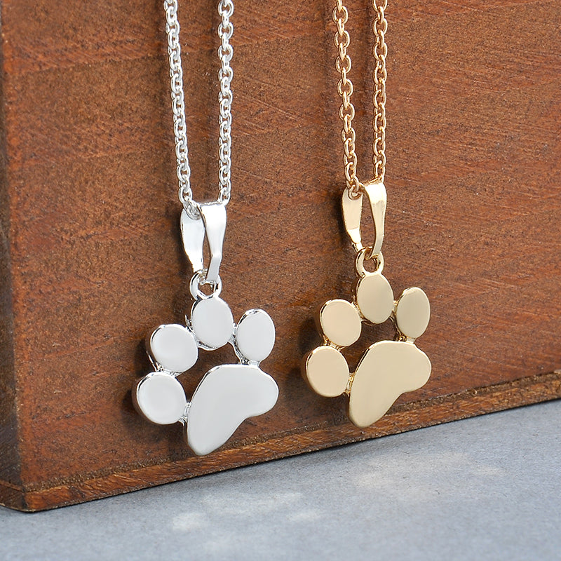 Dogs Paw Pendant with Chain - Up North Jewel