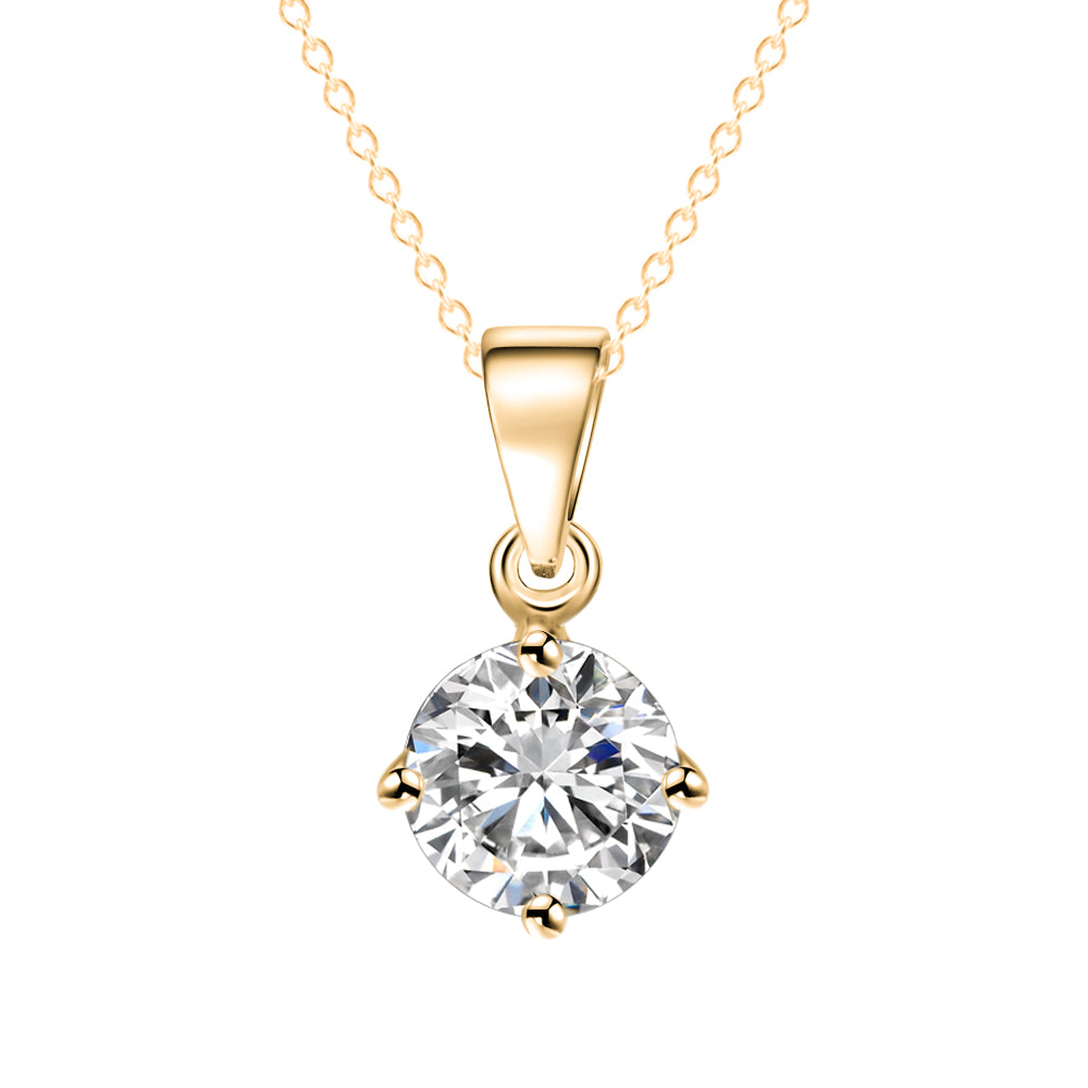 Cubic Zirconia Pendant Necklace - Up North Jewel