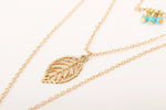 Long Leaf Pendant Necklaces - Up North Jewel