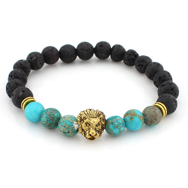 Lion Head Bracelet - Up North Jewel