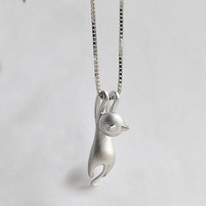 Cat Pendant Necklace - Up North Jewel