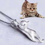 Cat Pendant Necklace - Up North Jewel