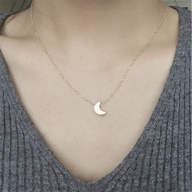 Moon Pendant Necklace - Up North Jewel