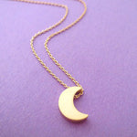 Moon Pendant Necklace - Up North Jewel