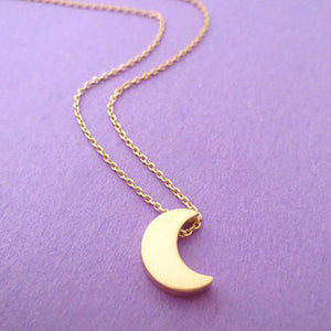 Moon Pendant Necklace - Up North Jewel