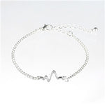 Heart Beat Chain Bracelet - Up North Jewel