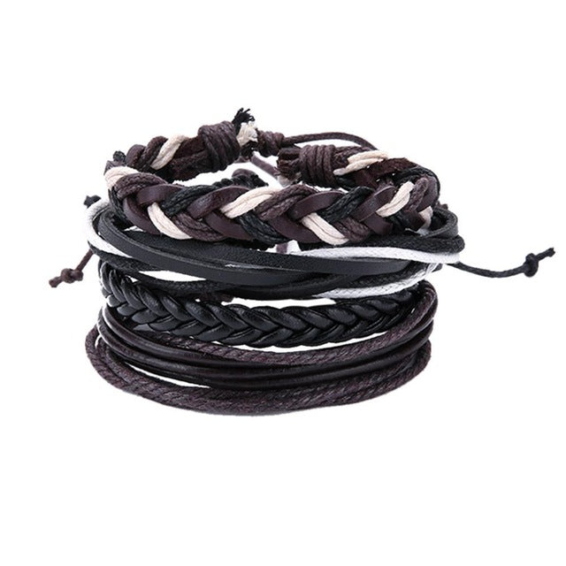 Leather Bangle Bracelets - Up North Jewel